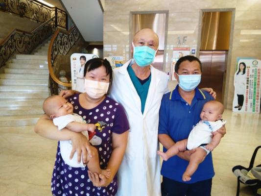 【Lee Women’s Hospital】Patient with PCOS gave birth to boy and girl twins by IVF in Lee Women's hospital.