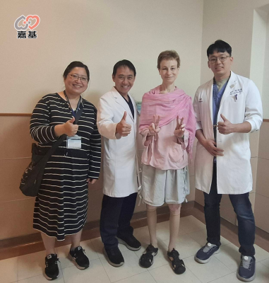 捷克旅客在嘉基的安心奇蹟
