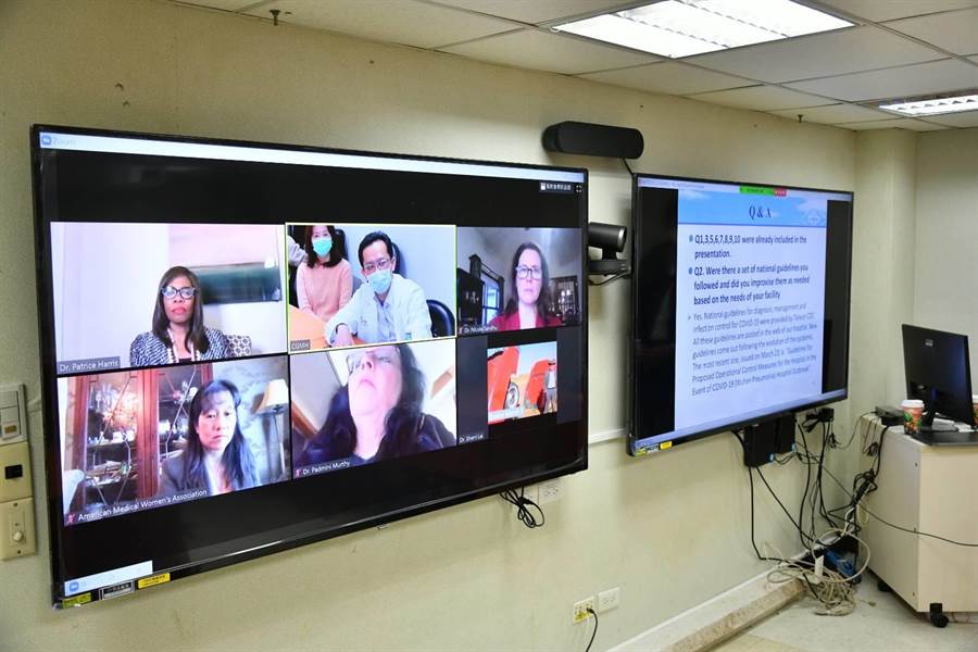Doctors from US, Canada learn from Taiwan's coronavirus response via video conferencing